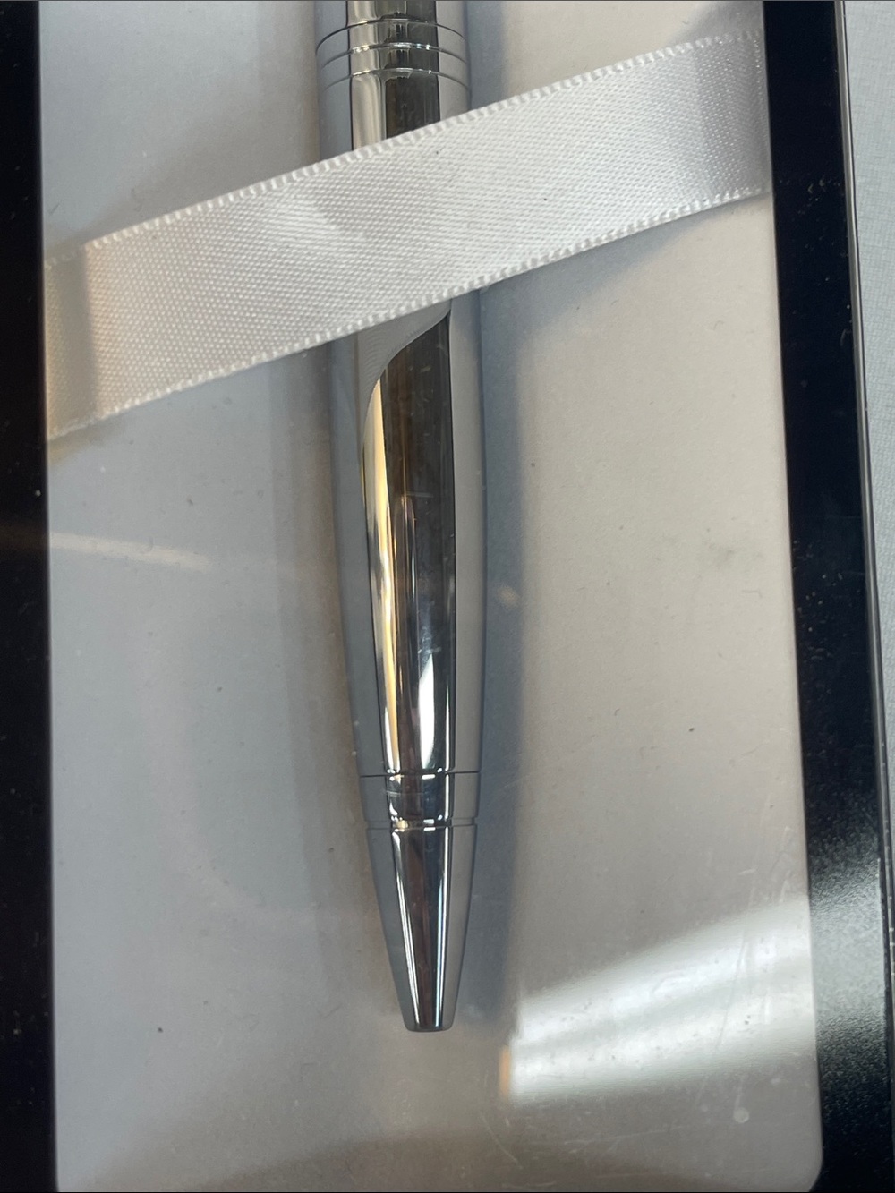 Cross Ballpoint Pen in Polished Silver New in box - Picture 6 of 15